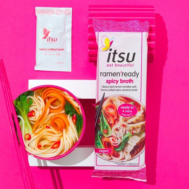 itsu Ramen Ready Noodles Spicy Broth for 1   86g