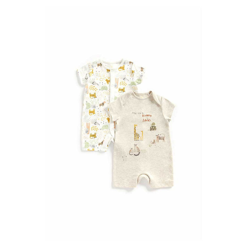 Mummy & Daddy Rompers - 2 Pack