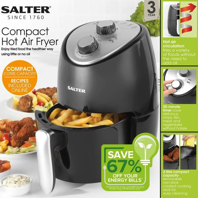 Salter 2L Compact Air Fryer GOODS M&S   