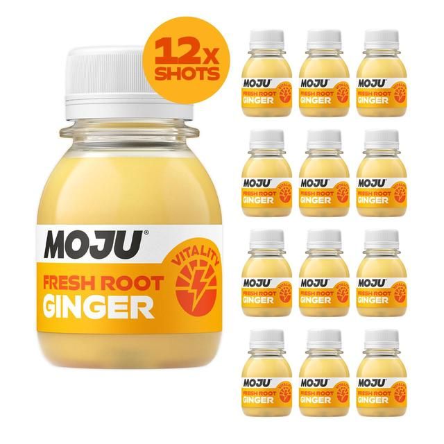 MOJU Ginger Vitality Shot Multipack   12 x 60ml