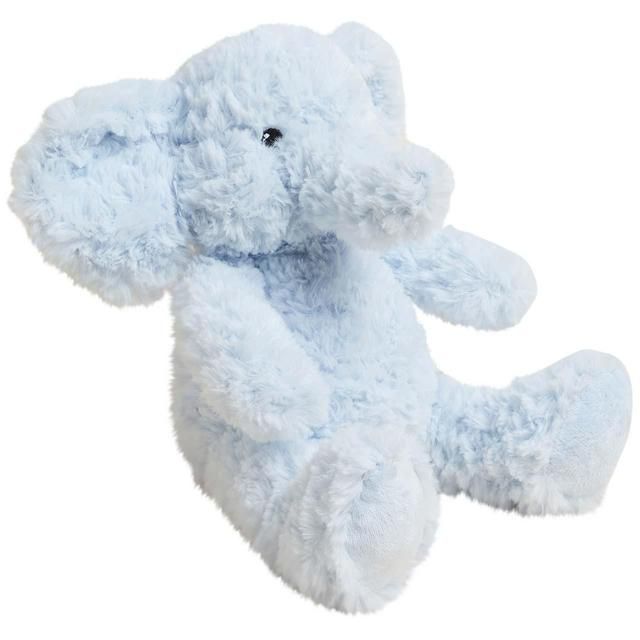 M&S Elephant Soft Toy One Size Blue GOODS M&S   