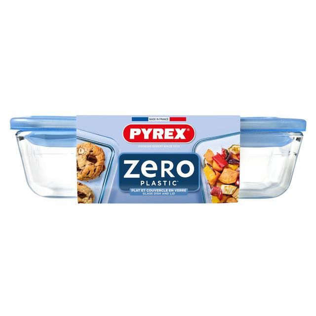 Pyrex Zero Plastic Glass Storage Container 0.8l GOODS M&S   