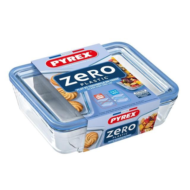 Pyrex Zero Plastic Glass Storage Container 1.6l GOODS M&S   