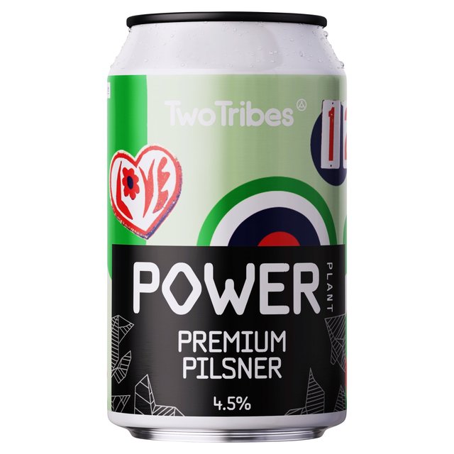 Two Tribes Power Plant Premium Pilsner   330ml GOODS M&S   