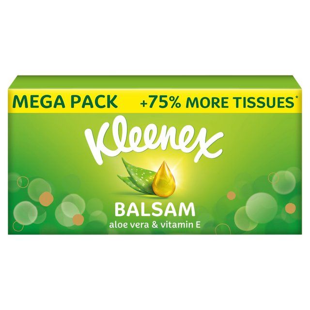 Kleenex Balsam MEGA Pack   112 per pack GOODS M&S   