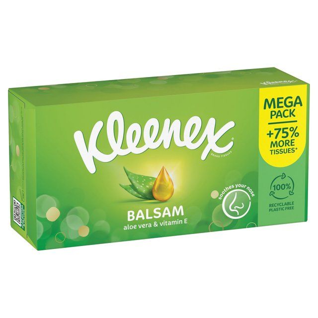 Kleenex Balsam MEGA Pack   112 per pack GOODS M&S   