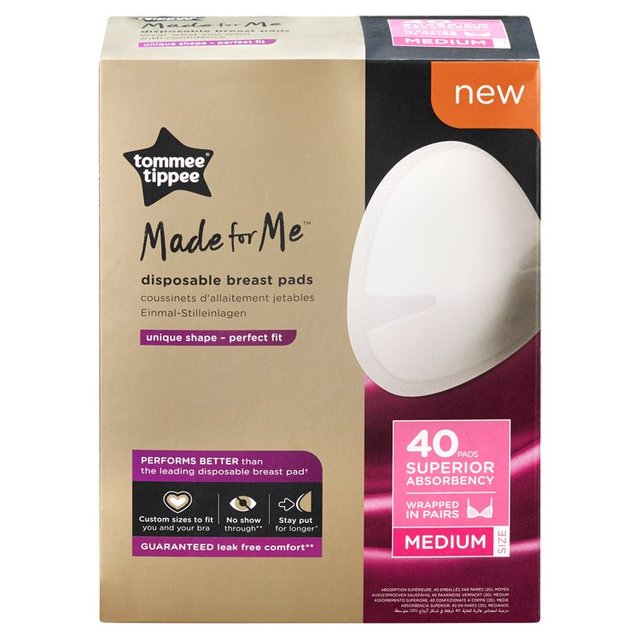 Tommee Tippee 40x Breast Pads Daily Medium GOODS M&S   