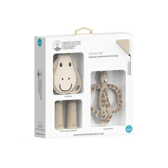 Matchstick Monkey Gigi Giraffe Teething Starter Set GOODS M&S   