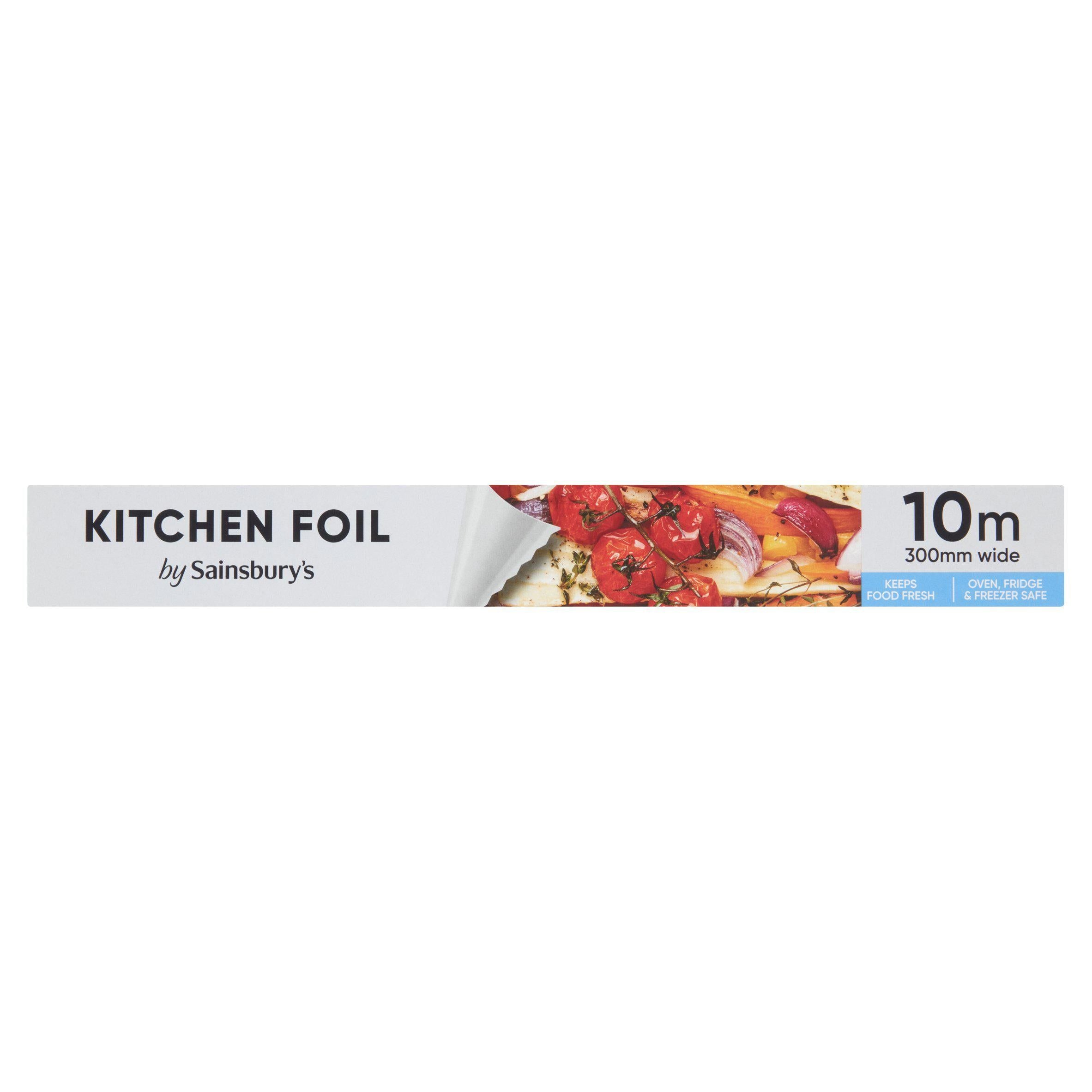 Sainsbury's Kitchen Foil 300mm x10m GOODS Sainsburys   