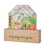 The Cottage Garden Greenhouse Plaque 'Thank You' GOODS Superdrug   