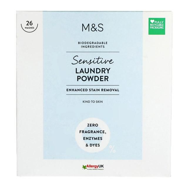 M&S Sensitive Laundry Powder   1.43kg