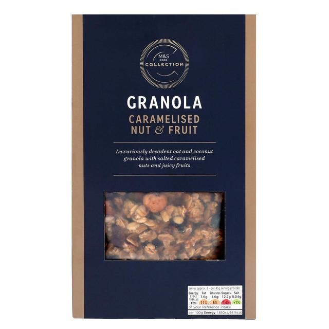 M&S Collection Caramelised Fruit & Nut Granola   400g