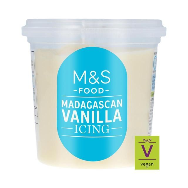 M&S Madagascan Vanilla Icing   400g