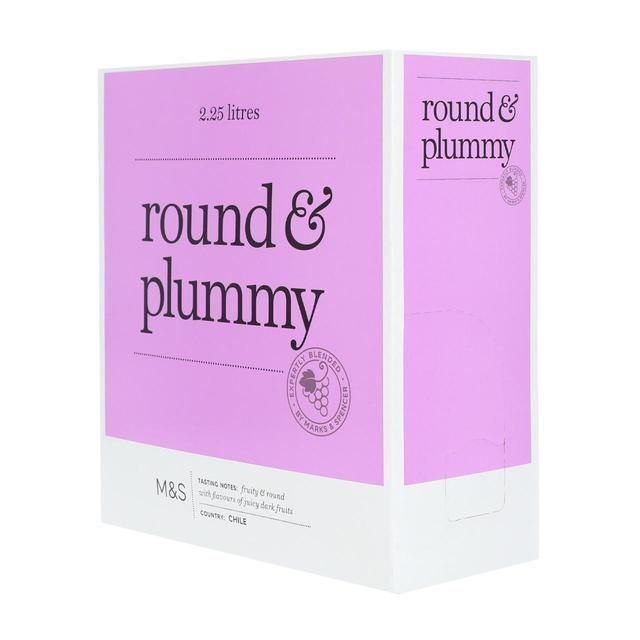 M&S Round & Plummy Merlot   2.25L