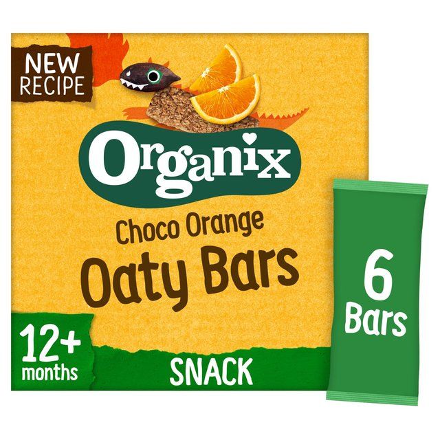 Organix Choco Orange Organic Soft Oaty Bars Toddler Snack Multipack   6 x 23g GOODS M&S   