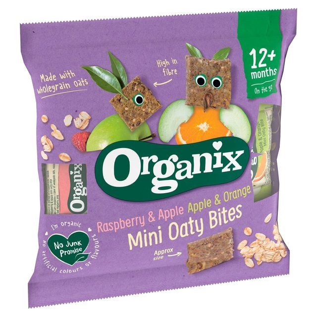 Organix Mini Organic Oaty Toddler Snack Bar Bites   110g GOODS M&S   