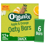 Organix Apple & Orange Organic Soft Oaty Bars Toddler Snack Multipack   6 x 23g GOODS M&S   