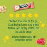 Organix Raspberry & Apple Organic Soft Oaty Bars Toddler Snack Multipack   6 x 23g GOODS M&S   