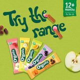 Organix Raspberry & Apple Organic Soft Oaty Bars Toddler Snack Multipack   6 x 23g GOODS M&S   