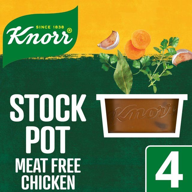 Knorr Hairy Bikers Meat Free Chicken Stock Pot   104g GOODS M&S   