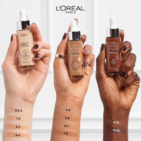 L'Oreal Paris True Match Nude Tinted Serum 6-7 Tan GOODS Superdrug   