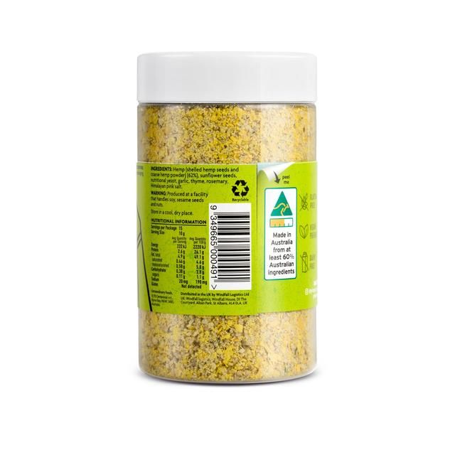 Pimp My Salad Hemp Parm Meal Topper - Recyclable PET Jar   150g