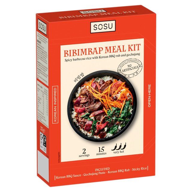 Sosu Korean Bibimbap Rice Meal Kit   237g