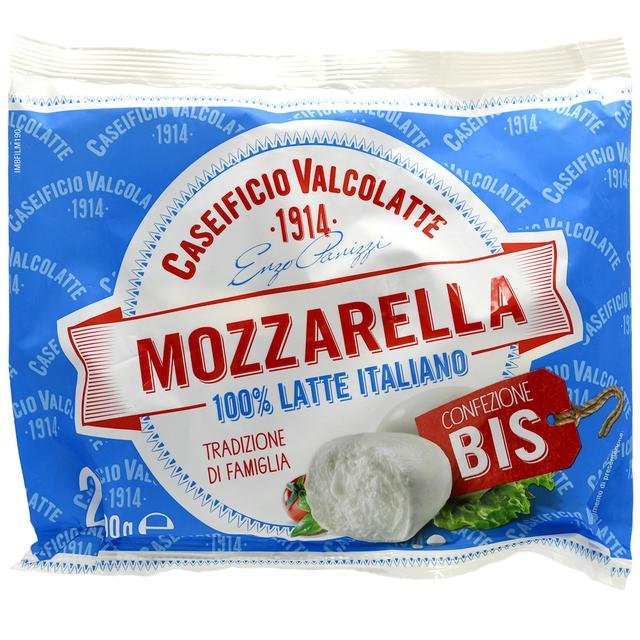 Valcolatte Mozzarella 2 pack    2 x 100g GOODS M&S   