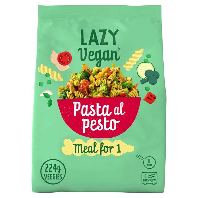 Lazy Vegan Pasta al Pesto Ready Meal   400g