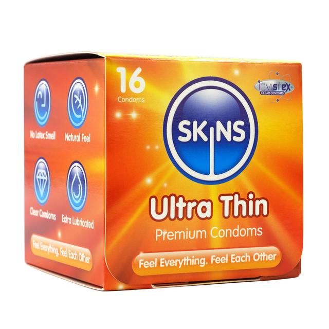 Skins Ultra Thin Condoms   16 per pack