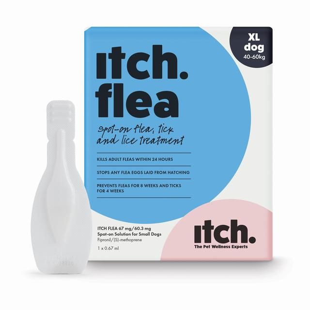 Itch Flea XL Dog Spot-On Flea &amp; Tick treatment (40kg+)