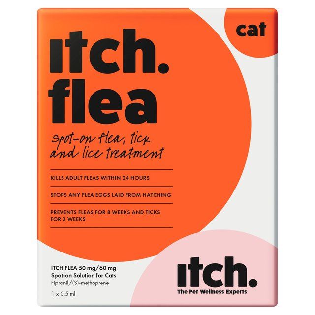 Itch Flea Cat Spot-On Flea &amp; Tick treatment (1kg+)