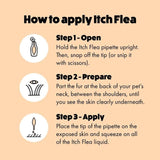 Itch Flea Cat Spot-On Flea &amp; Tick treatment (1kg+)