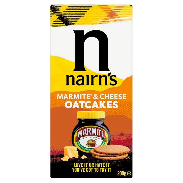 Nairn's Cheese & Marmite Oatcakes   200g GOODS M&S   