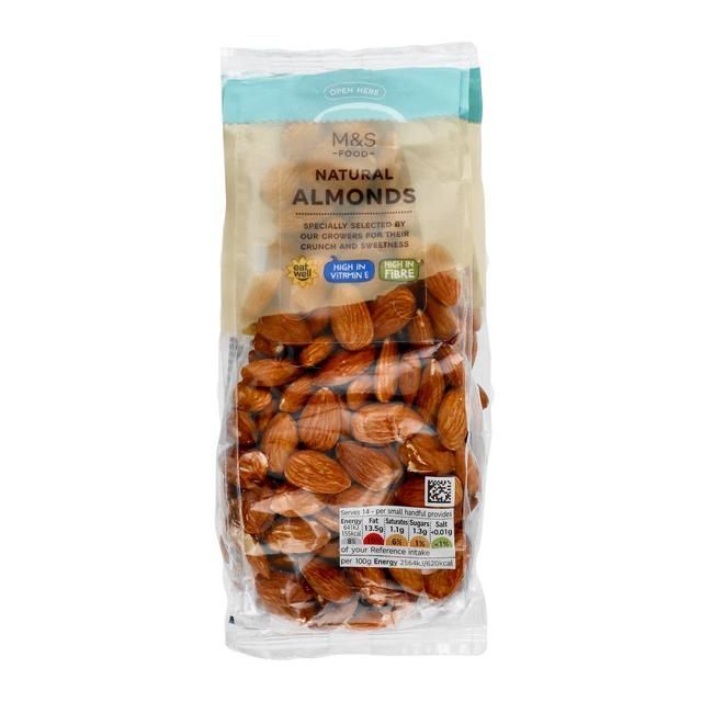 M&S Natural Almonds   350g