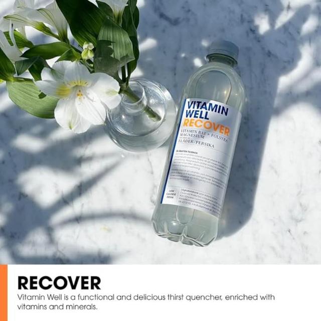 Vitamin Well Water Recover Elderflower & Peach   500ml GOODS M&S   