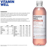 Vitamin Well Water Hydrate Rhubarb & Strawberry   500ml GOODS M&S   