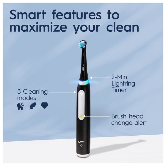 Oral-B iO Black Electric Toothbrush + Travel Case