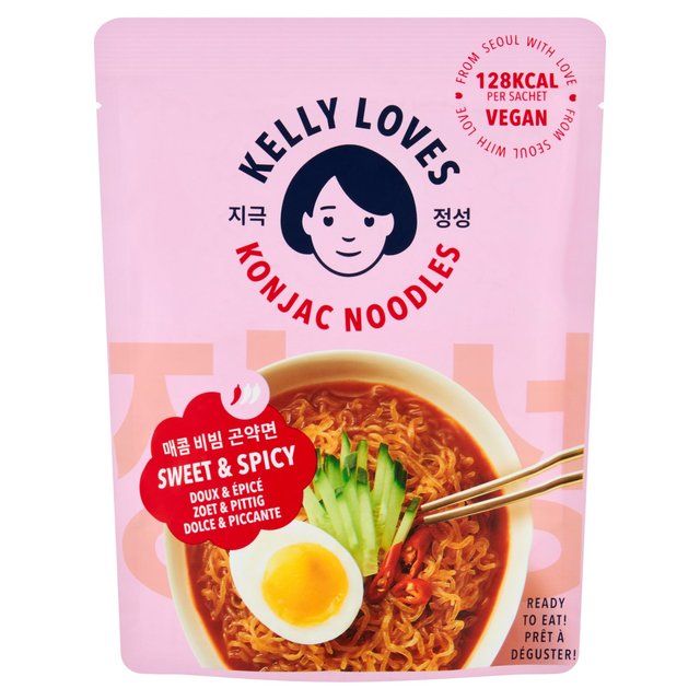 Kelly Loves Konjac Noodles Sweet &amp; Spicy   225g