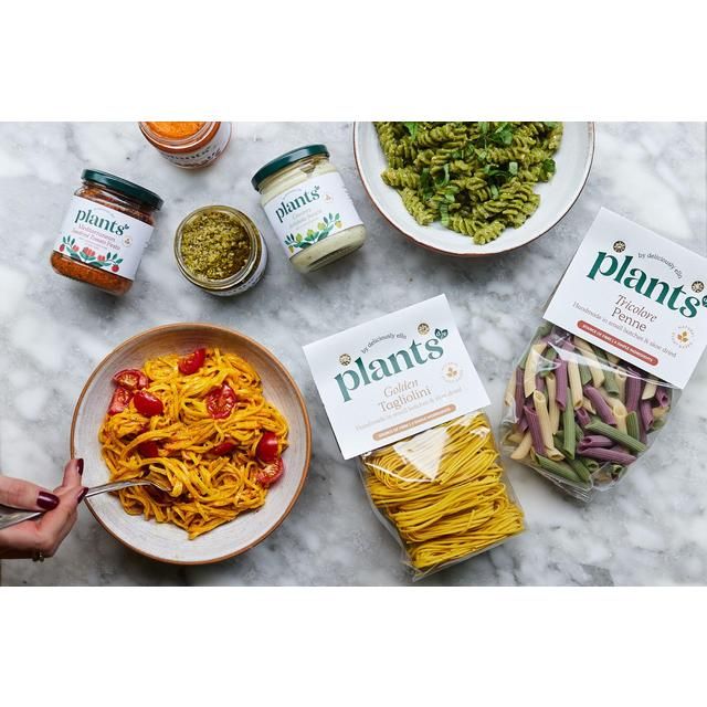 Plants by Deliciously Ella Red Vegan Pesto With Tofu   180g GOODS M&S   