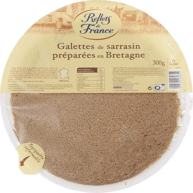 Reflets de France 6 Buckwheat Galettes   300g