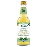 Plants by Deliciously Ella Apple and Elderflower Kombucha   250ml GOODS M&S   