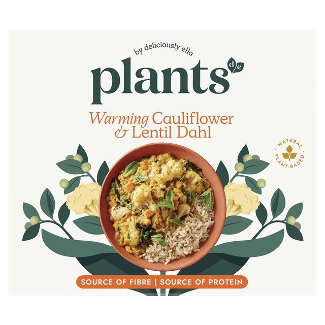 Plants by DE Cauliflower & Lentil Dhal   300g GOODS M&S   