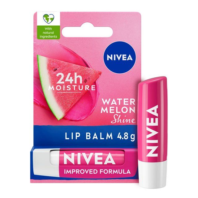 NIVEA Watermelon Shine Lip Balm   4.8g GOODS M&S   