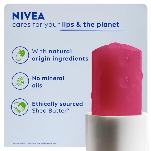 NIVEA Watermelon Shine Lip Balm   4.8g GOODS M&S   