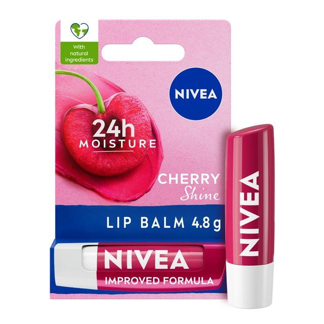 NIVEA Cherry Shine Lip Balm   4.8g GOODS M&S   