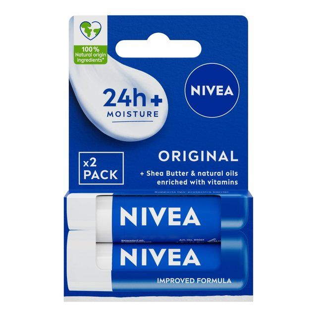 NIVEA Original Care Lip Balm   2 x 4.8g GOODS M&S   