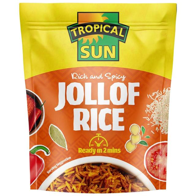 Tropical Sun Microwavable Jollof Rice   250g