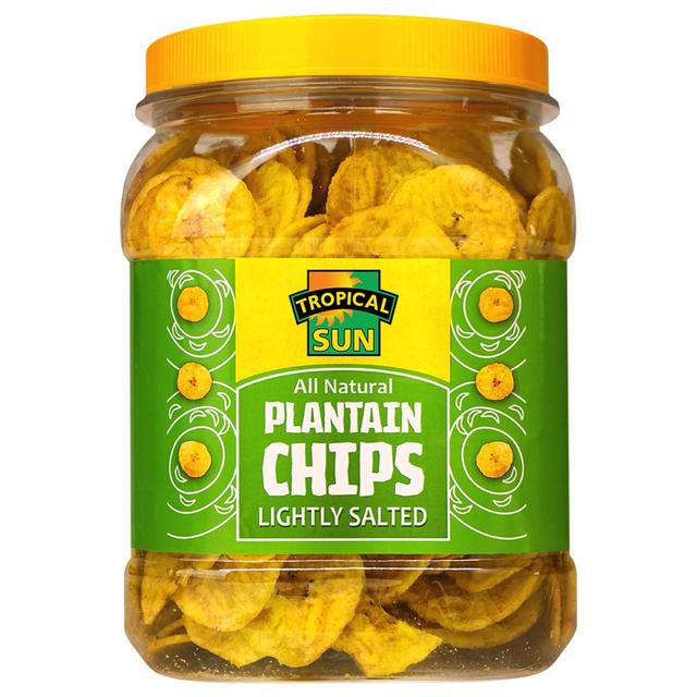 Tropical Sun Plantain Chips Salted   450g GOODS M&S   