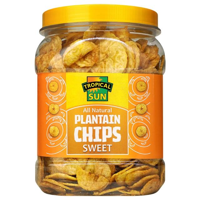 Tropical Sun Plantain Chips Sweet   450g